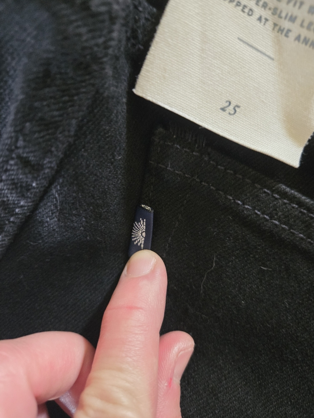 Levi's Japanese Selvedge Mid Rise Slim Women's Jeans 25 X 27 - Picture 8 of 10